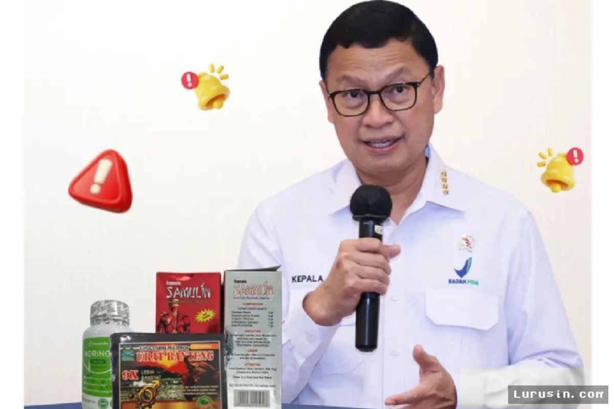 BPOM Sita 31 Obat Bahan Alam Ilegal Mengandung Kimia Berbahaya