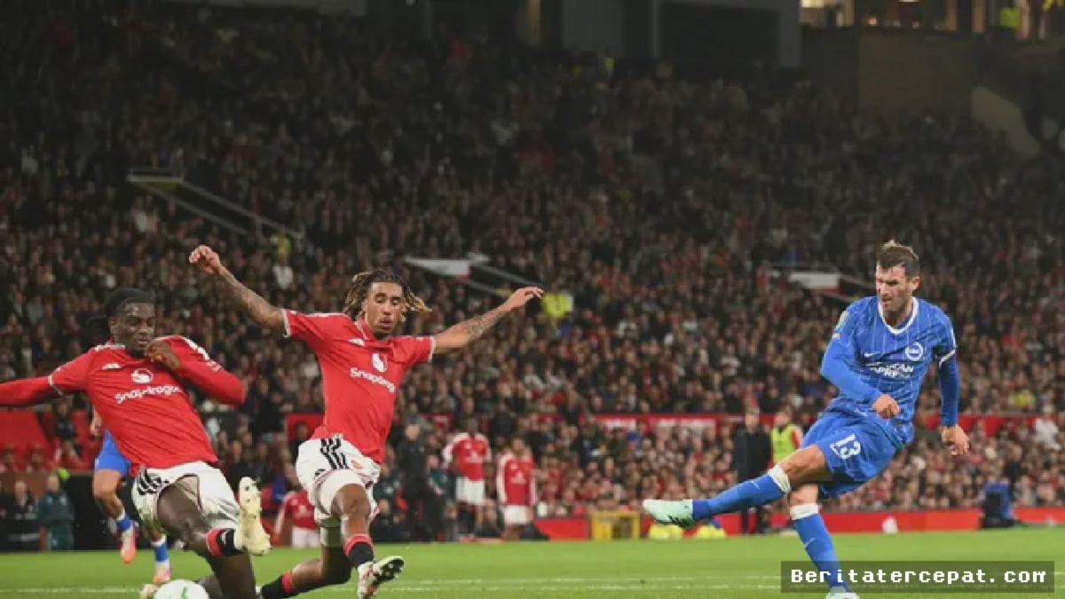 Brighton Singkirkan Manchester United dari Carabao Cup di Old Trafford