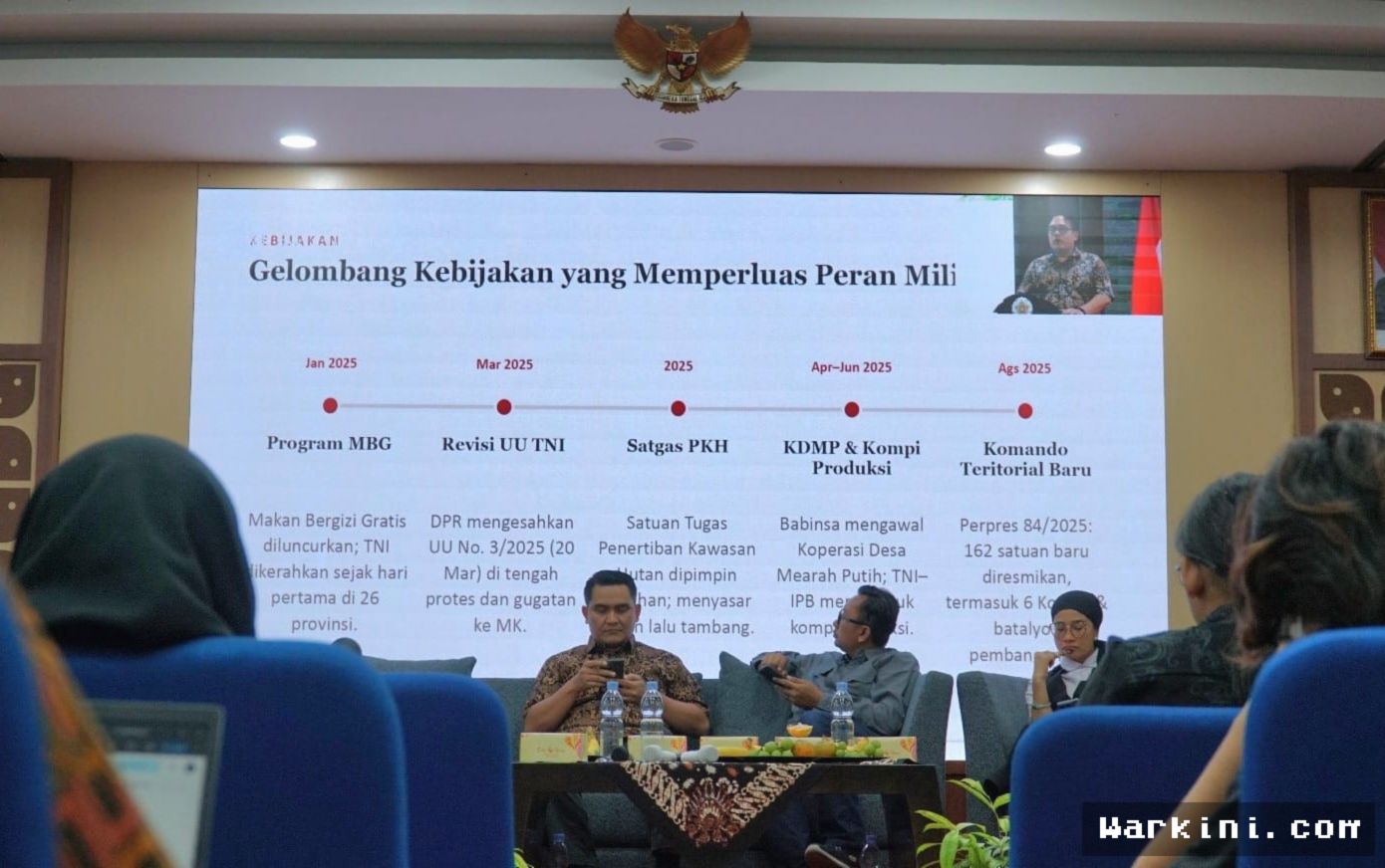 Koalisi Sipil Desak Pemerintah Setop Ekspansi Militer ke Ranah Publik