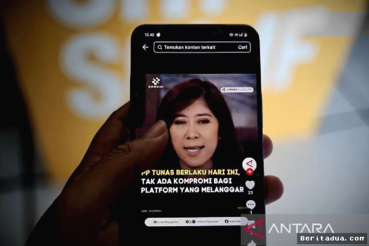 Komdigi Rilis 22 Platform Digital Berisiko Tinggi bagi Anak