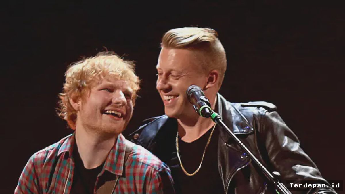 Macklemore dan Ed Sheeran Rayakan Kesuksesan Kolaborasi Musik Lintas Genre