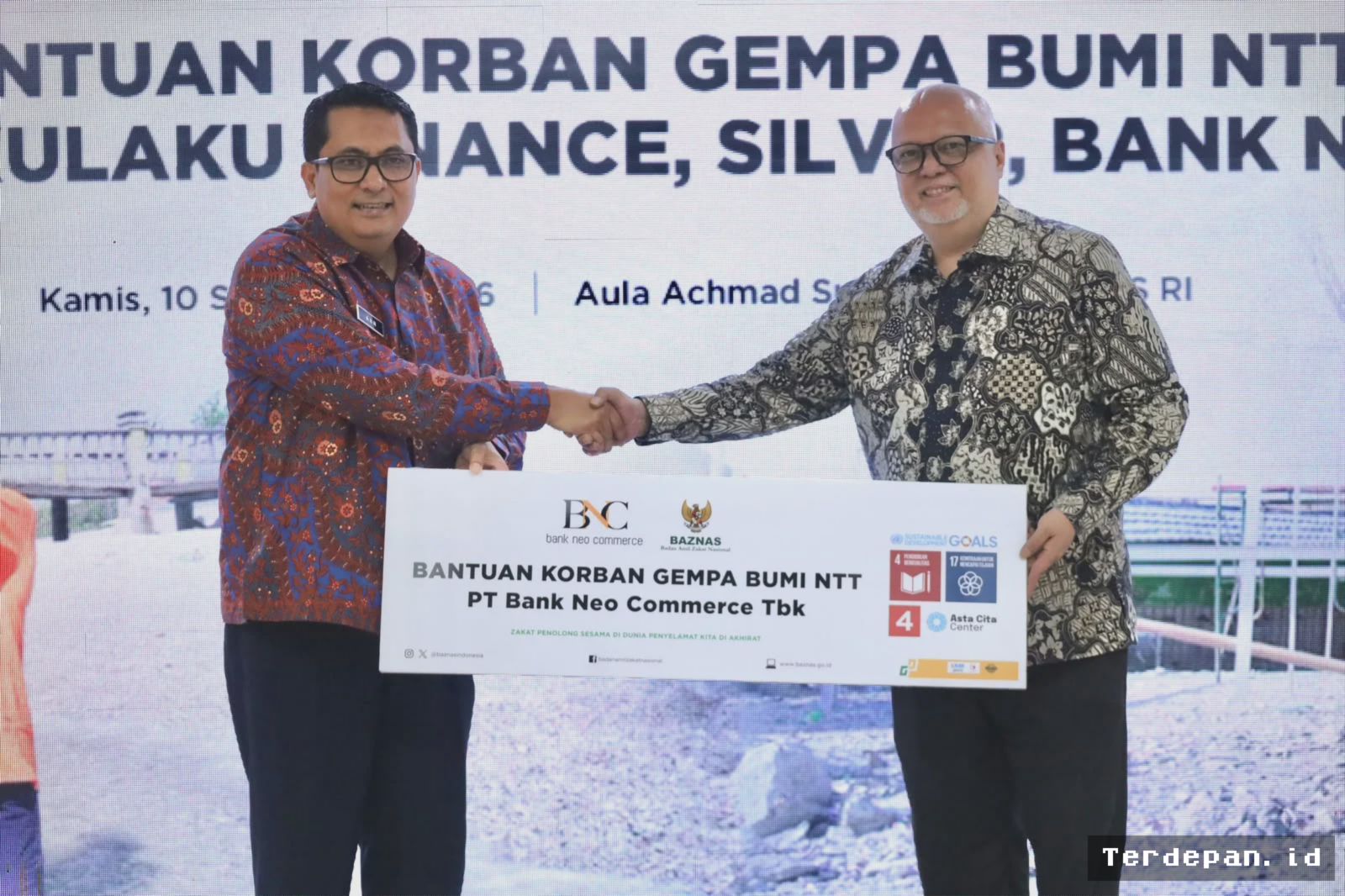 Akulaku Group Salurkan Bantuan Rp75 Juta untuk Korban Gempa NTT