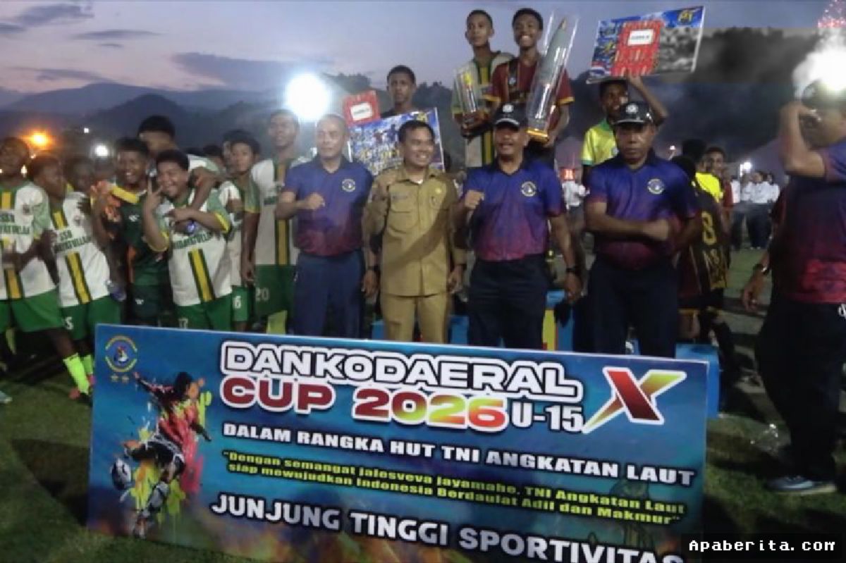 Jayapura Gelar Turnamen Sepak Bola U-15 Jaring Talenta Muda Papua