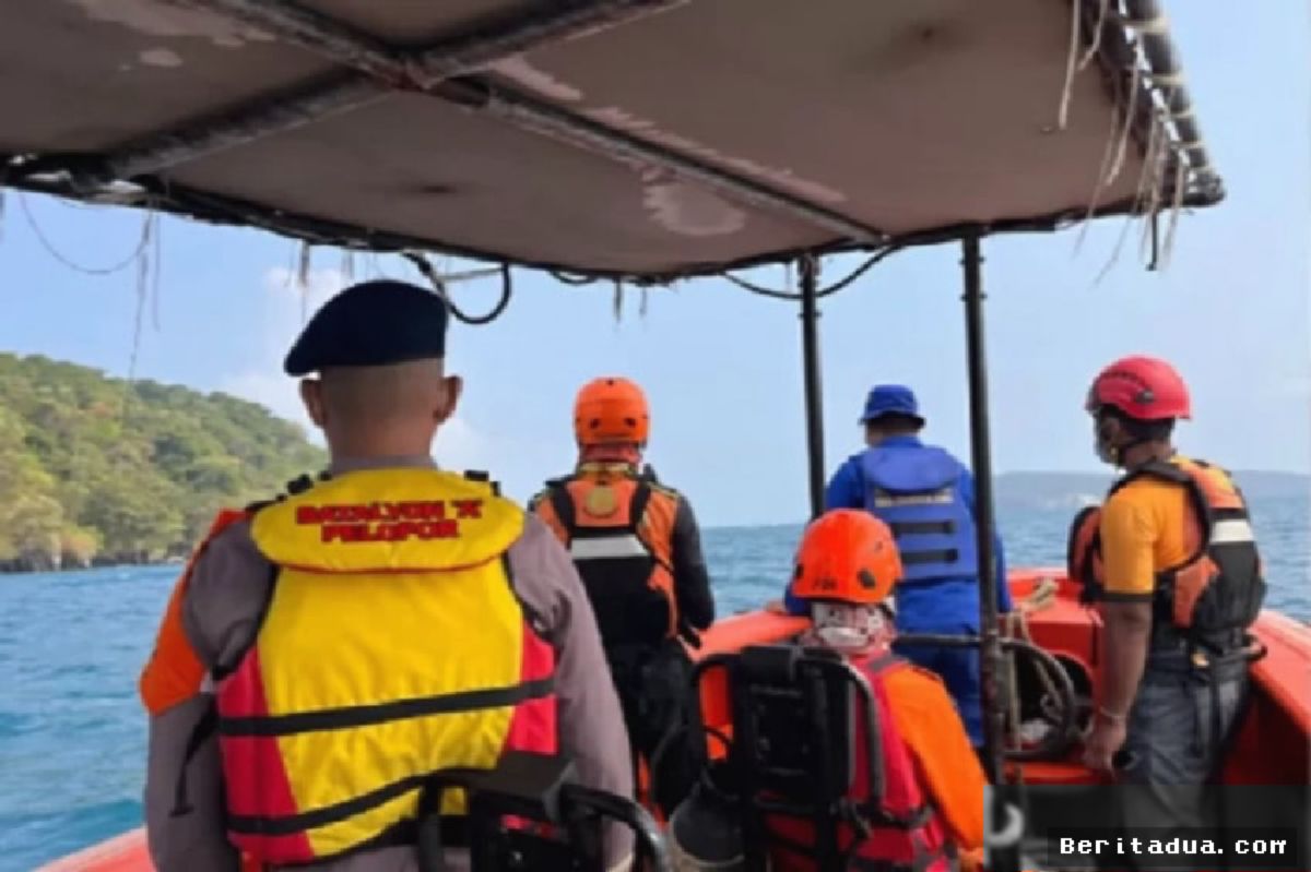 SELAT SUNDA — Pencarian Enam Hari Lima Jurnalis Hilang Masih Nihil