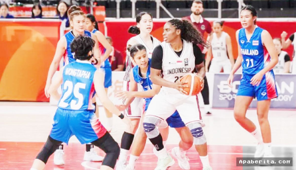 ASIAN GAMES — Timnas Basket Putri Indonesia Tumbangkan Thailand 61-52