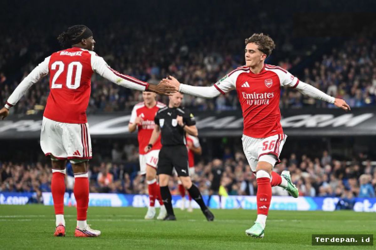 Arsenal Tekuk Ipswich Town 4-2 di Piala Liga Inggris