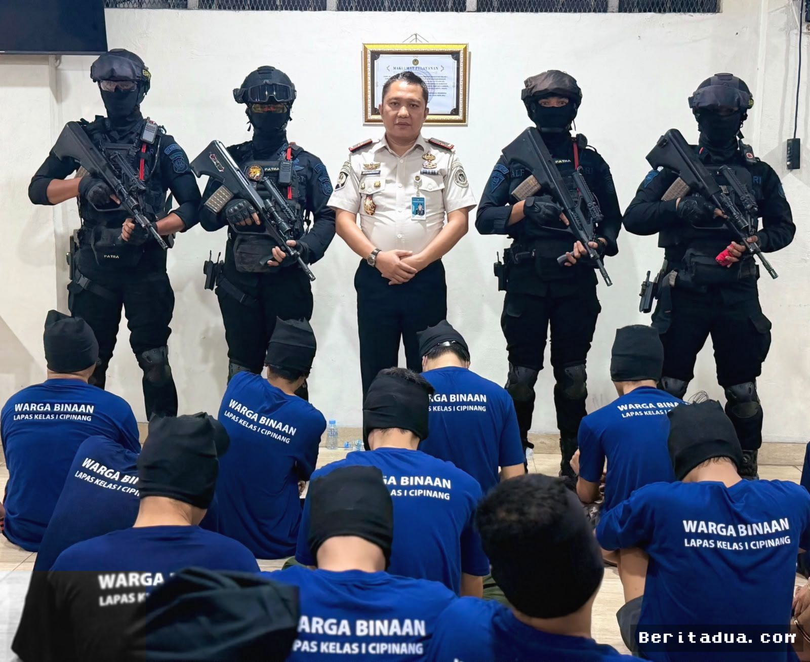 Kemenkumham Pindahkan 87 Narapidana Risiko Tinggi ke Nusakambangan