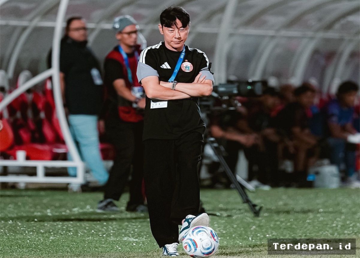 JAKARTA — Shin Tae-yong Minta Pemain Persija Tetap Lapar Kemenangan