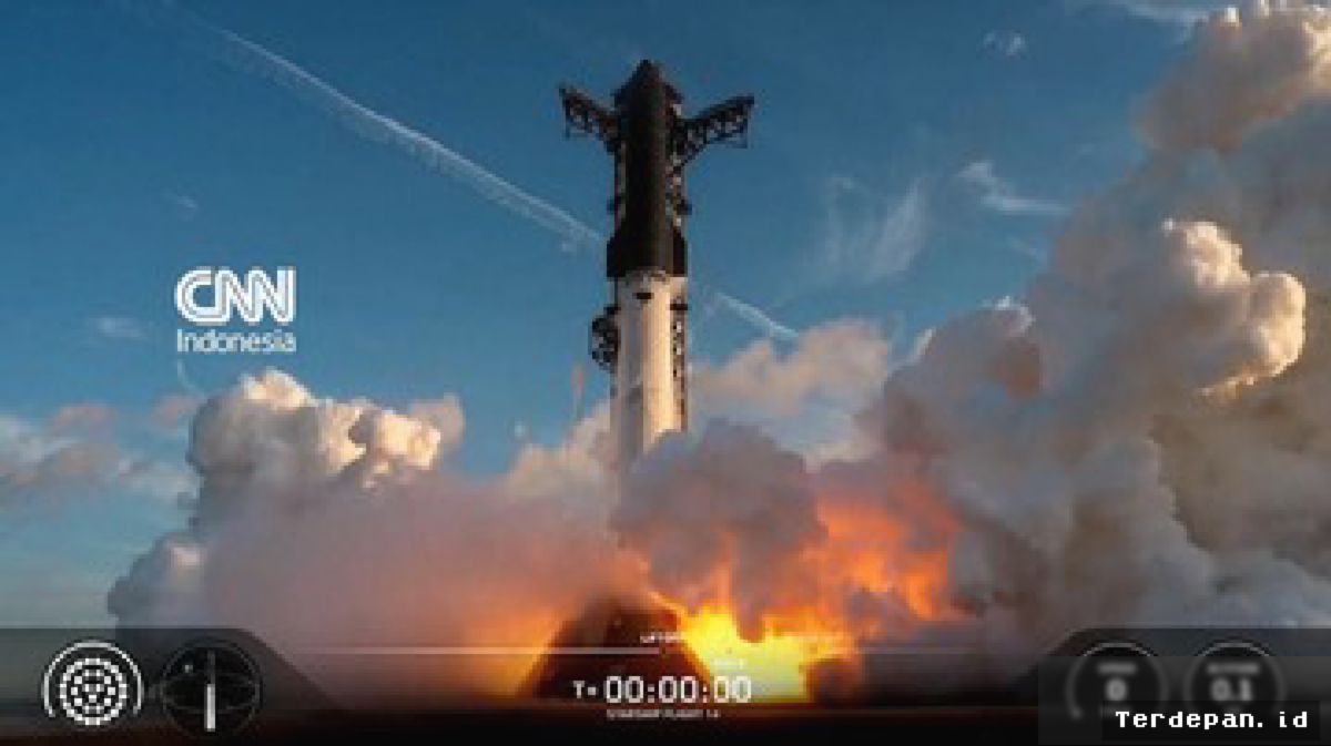 Starship SpaceX Sukses Mengorbit, Lepaskan 26 Satelit Starlink