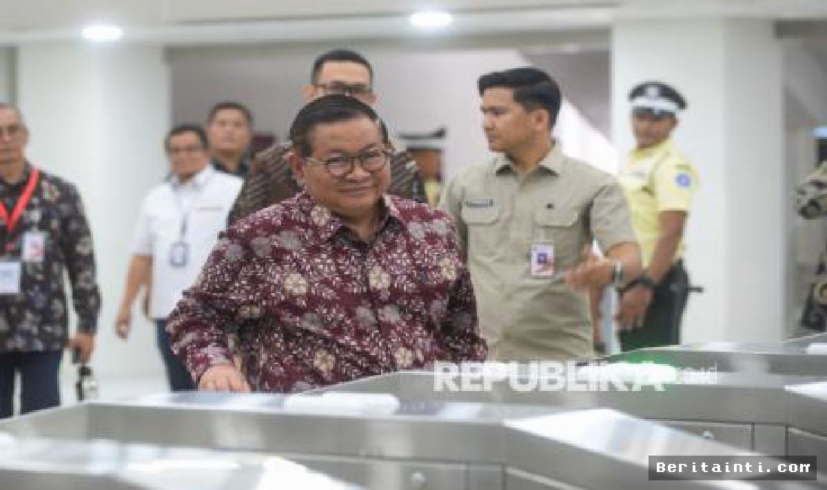 JAKARTA — Pramono Targetkan LRT Manggarai-Dukuh Atas Rampung Agustus 2028