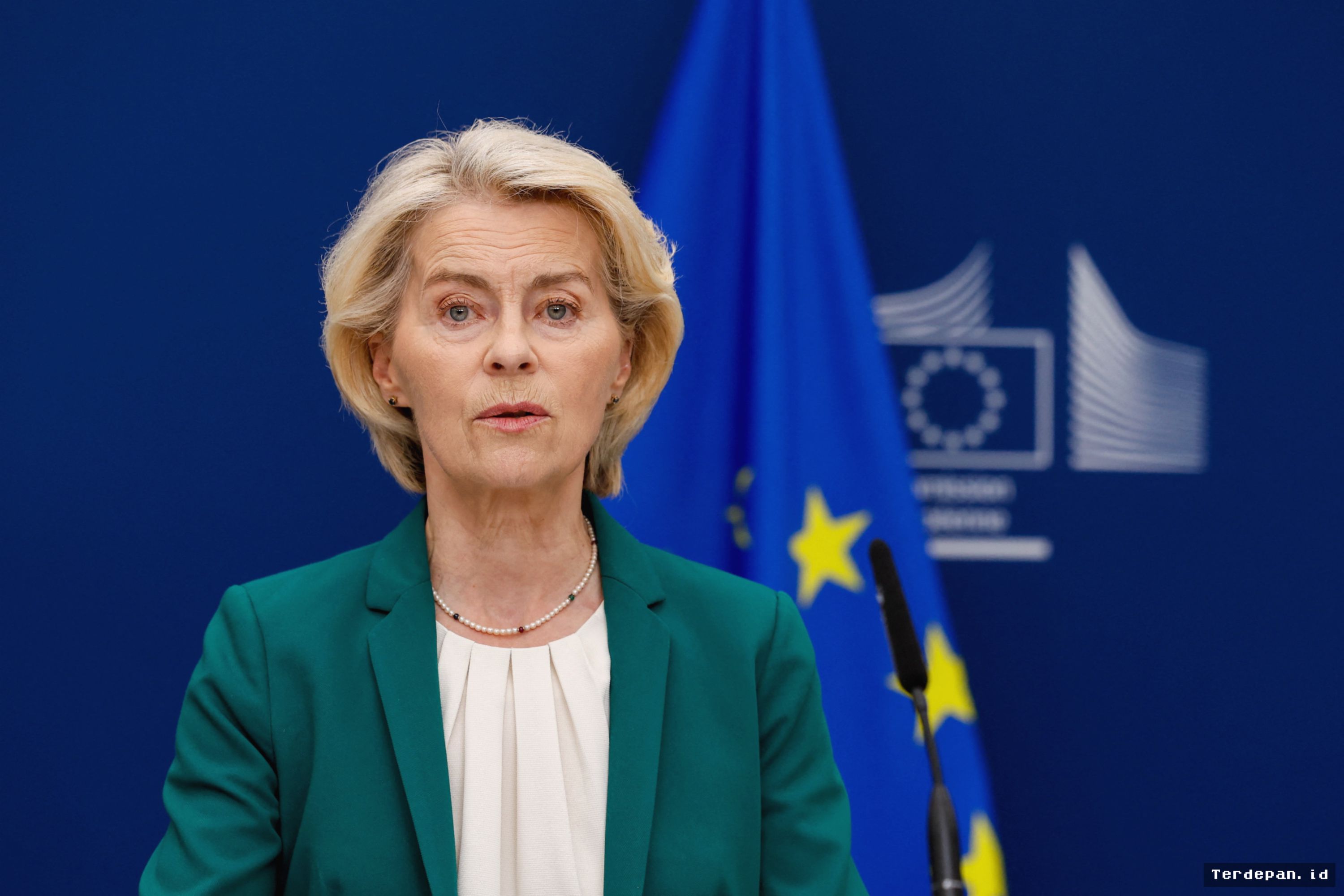 BRUSSEL — Von der Leyen Kecam Tindakan Rusia yang Dinilai Membahayakan Eropa