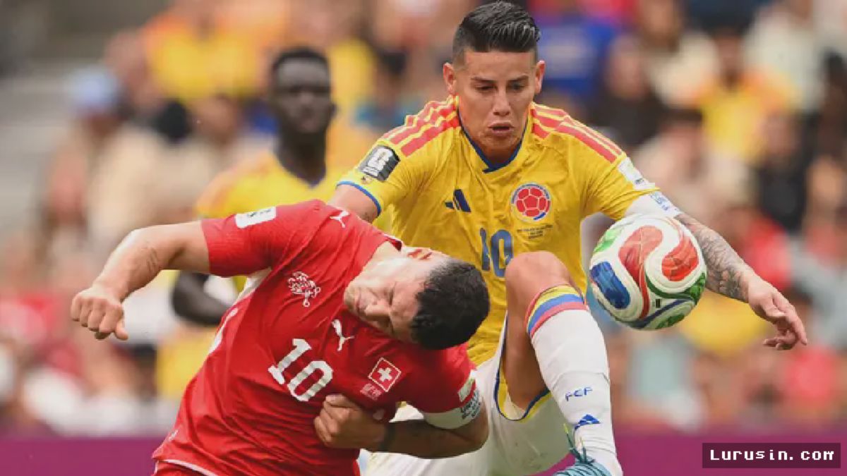 Granit Xhaka dan James Rodriguez Bentrok di 16 Besar Piala Dunia 2026