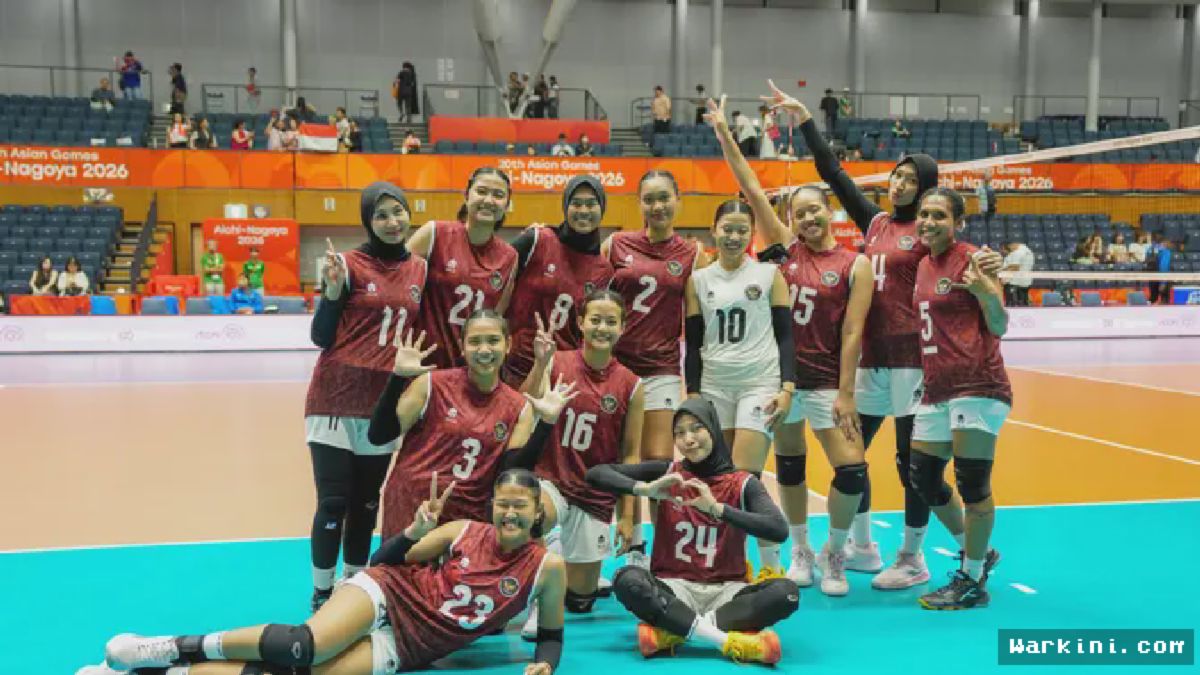 Timnas Voli Putri Indonesia Tumbangkan Nepal Tiga Set Langsung