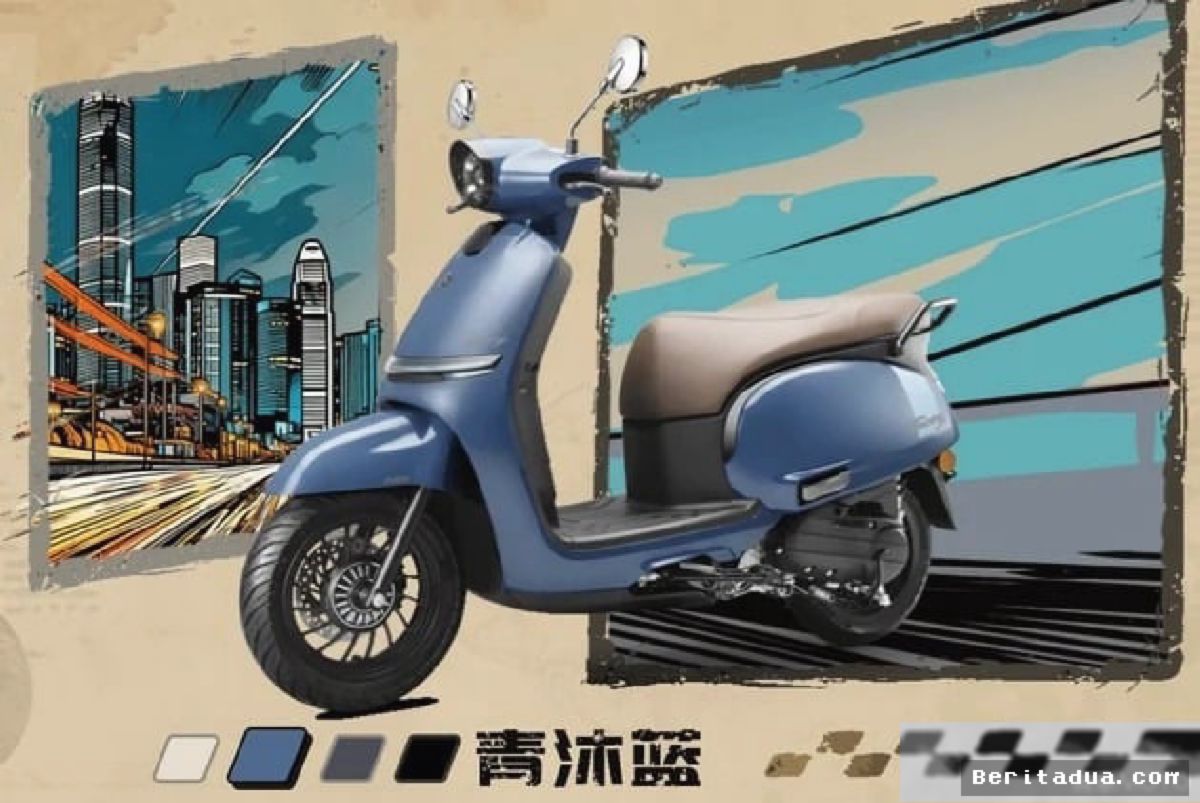 YAMAHA — Yamaha Meluncurkan Skutik Retro Fuzzy 125 Berbodi Plastik
