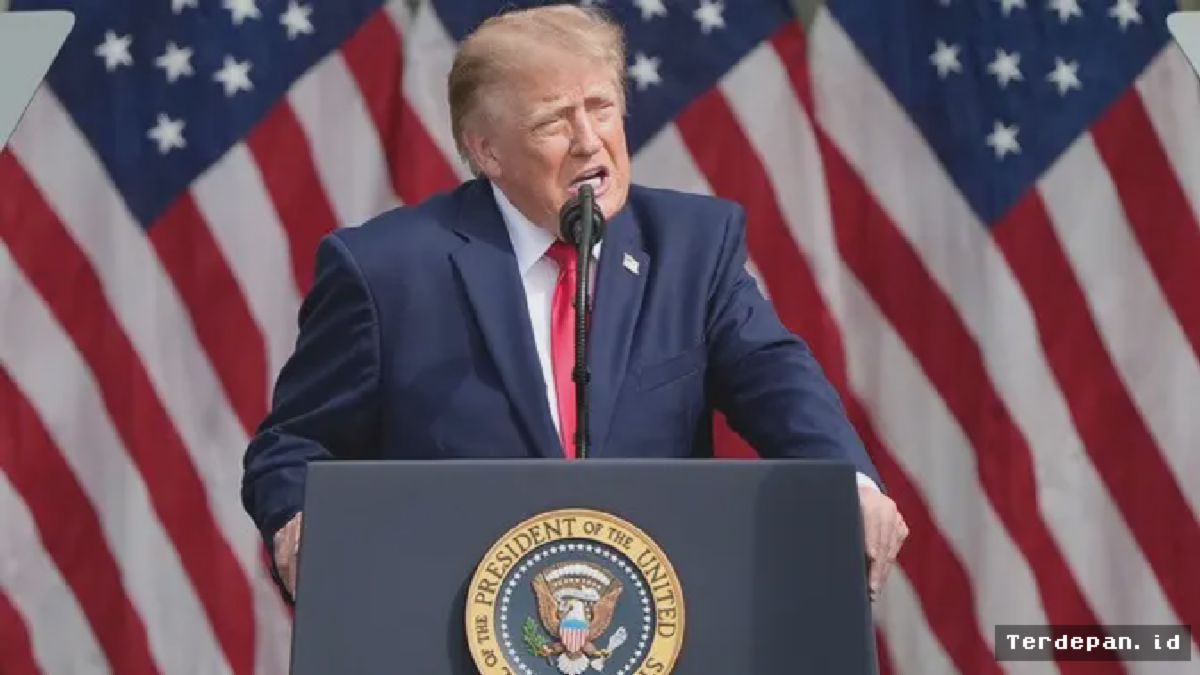 WASHINGTON — Trump Pimpin Upacara Peringatan 25 Tahun Tragedi 9/11