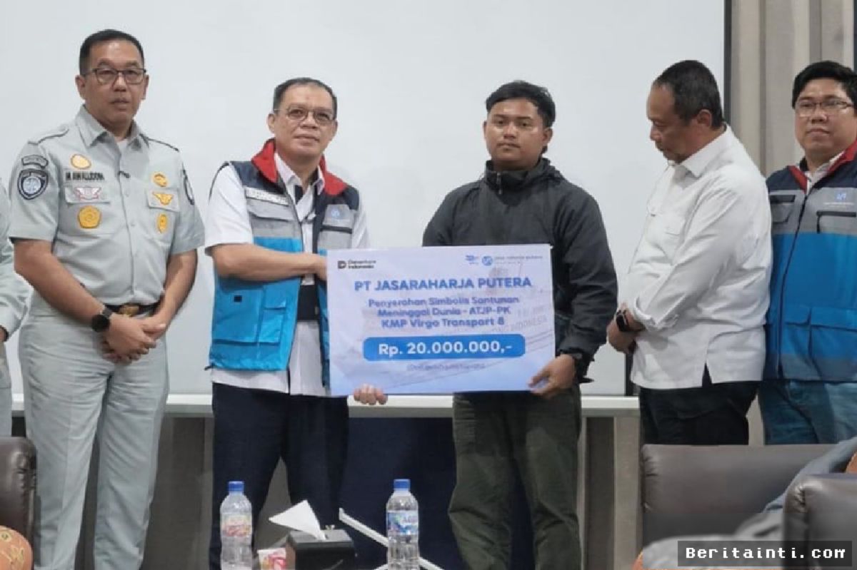 Jasaraharja Putera Salurkan Santunan Bagi Korban KM Virgo Transport 8