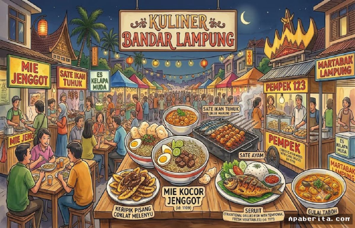 BANDAR LAMPUNG — Kuliner Lokal Khas Seruit Jadi Strategi Promosi Wisata Daerah