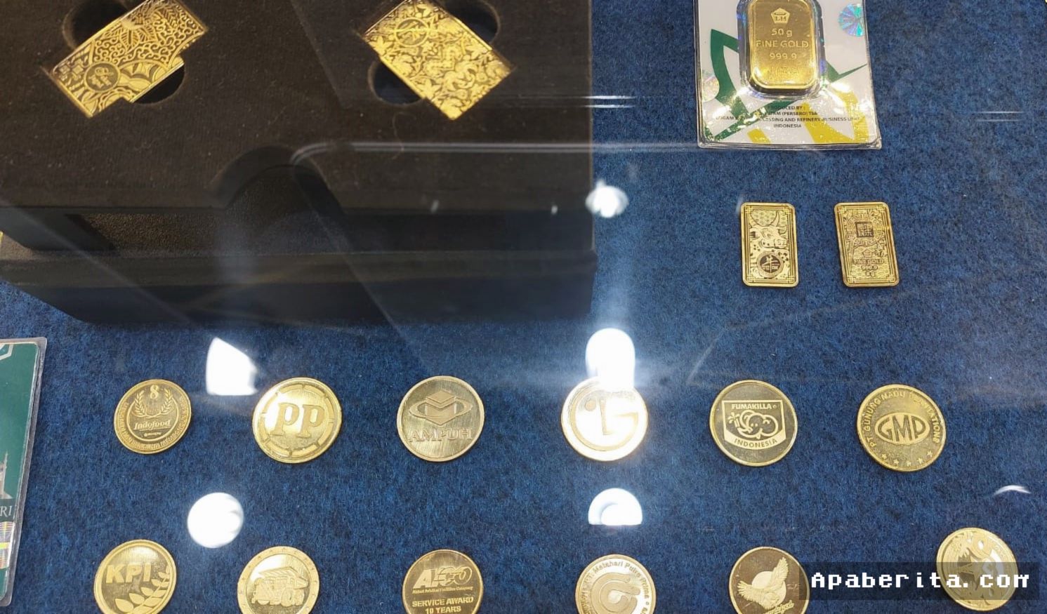JAKARTA — Harga Emas Antam Merangkak Naik Memasuki Pertengahan September