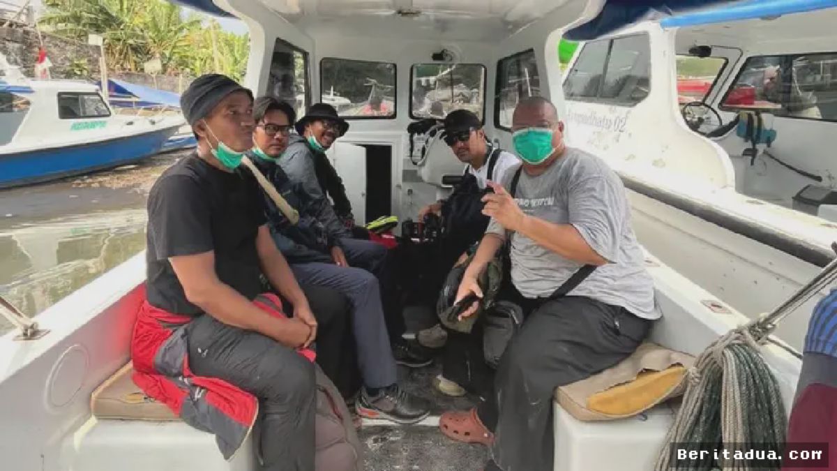 Selat Sunda — Rombongan Jurnalis Hilang Kontak Saat Peliputan Gunung Krakatau