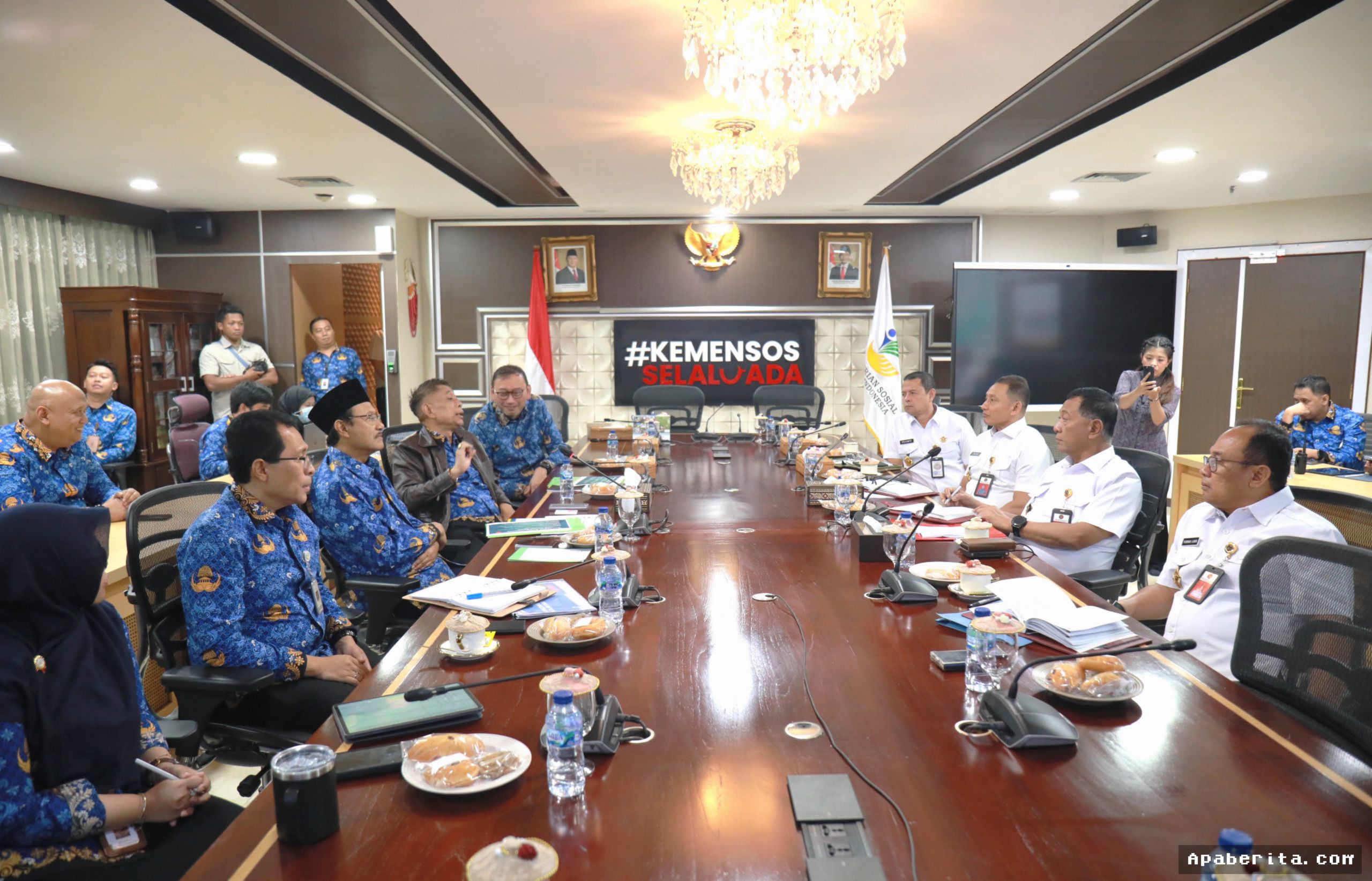 JAKARTA — 1.289 Kadet Unhan Diterjunkan Memperkuat Kedisiplinan Siswa Sekolah Rakyat