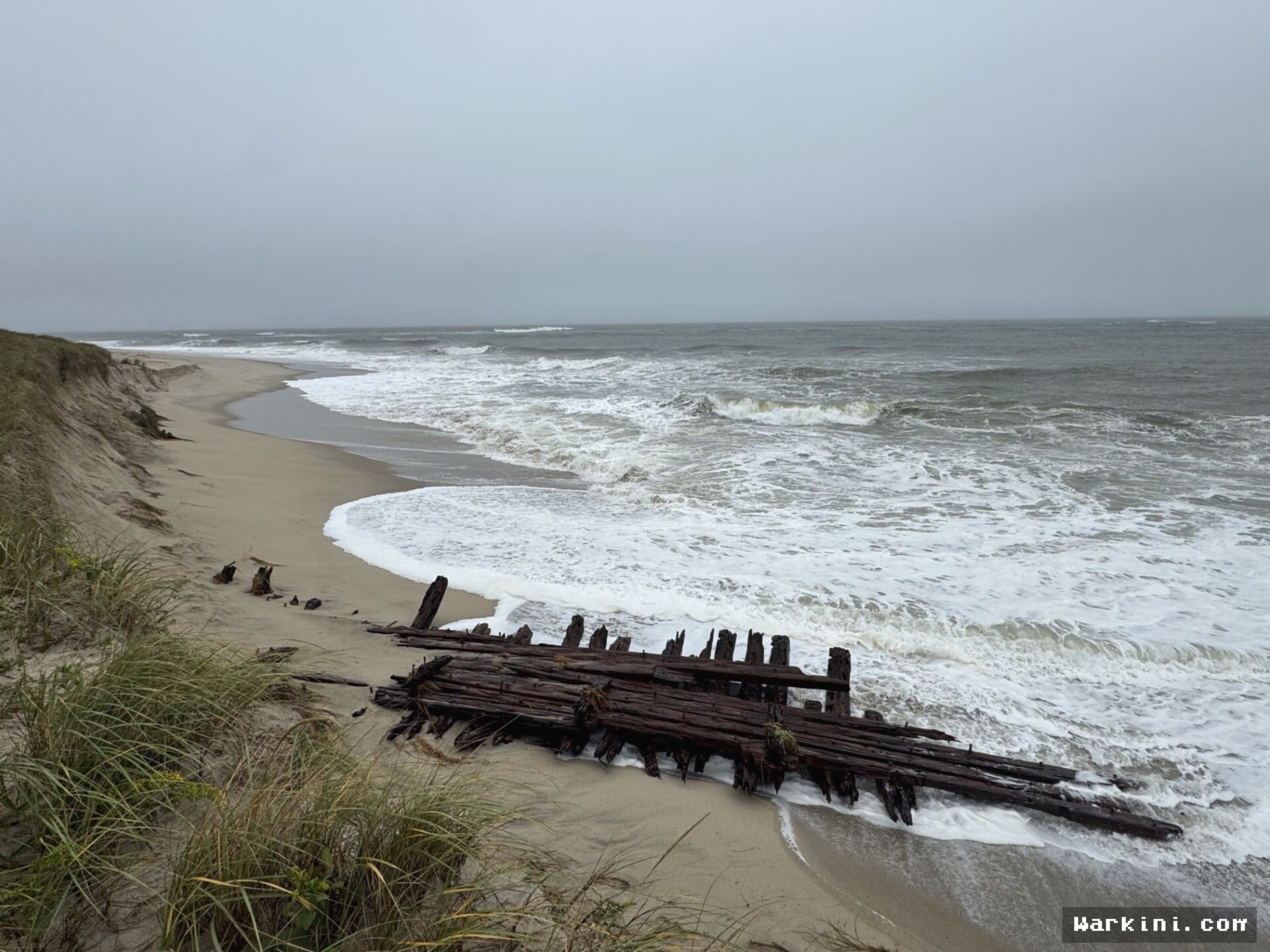 Badai Nor'easter Buka Puluhan Reruntuhan Kapal di Nantucket