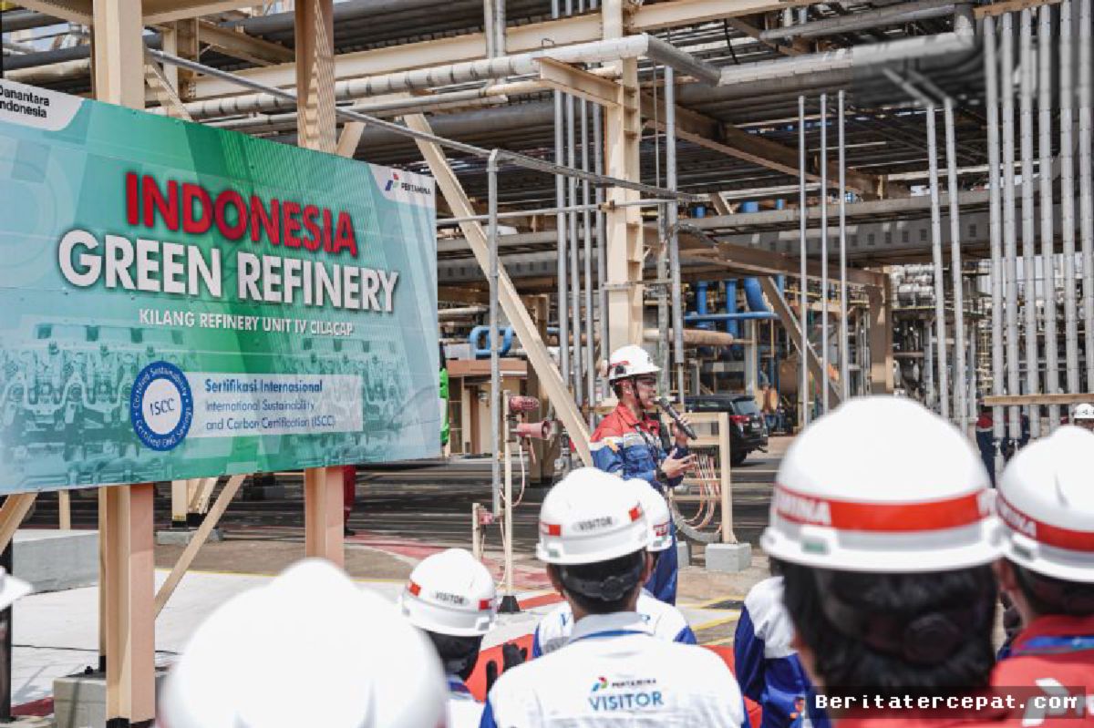 Pertamina Siapkan Kilang Cilacap Jadi Pusat Bahan Bakar Hijau Skala Besar