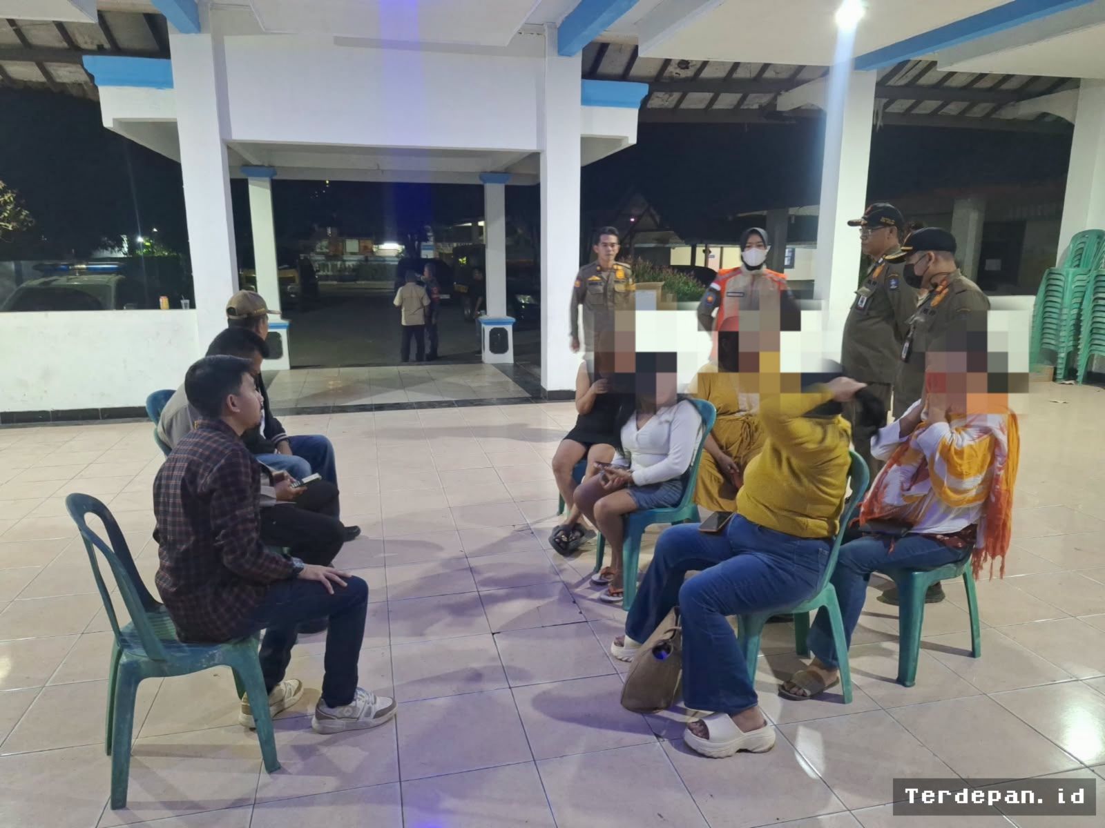 Muspika Kragilan Amankan Lima Wanita dalam Operasi Pekat di Serang