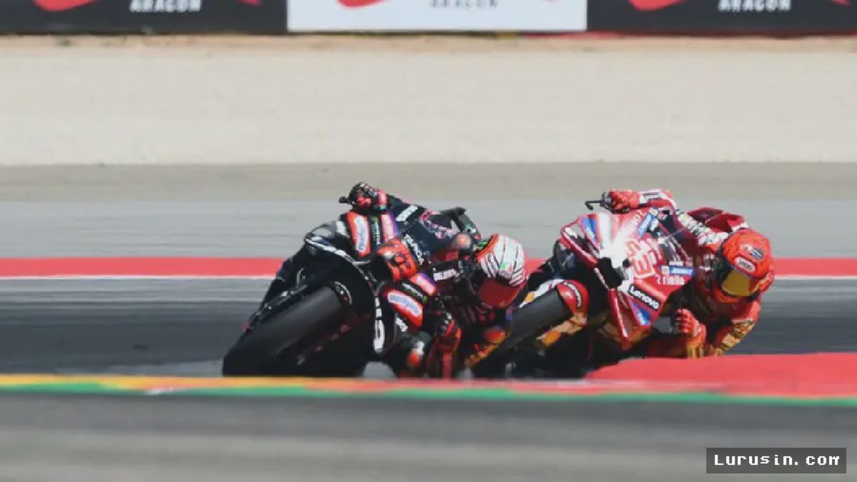 Aragon — Marc Marquez dan Marco Bezzecchi Terlibat Duel Sengit