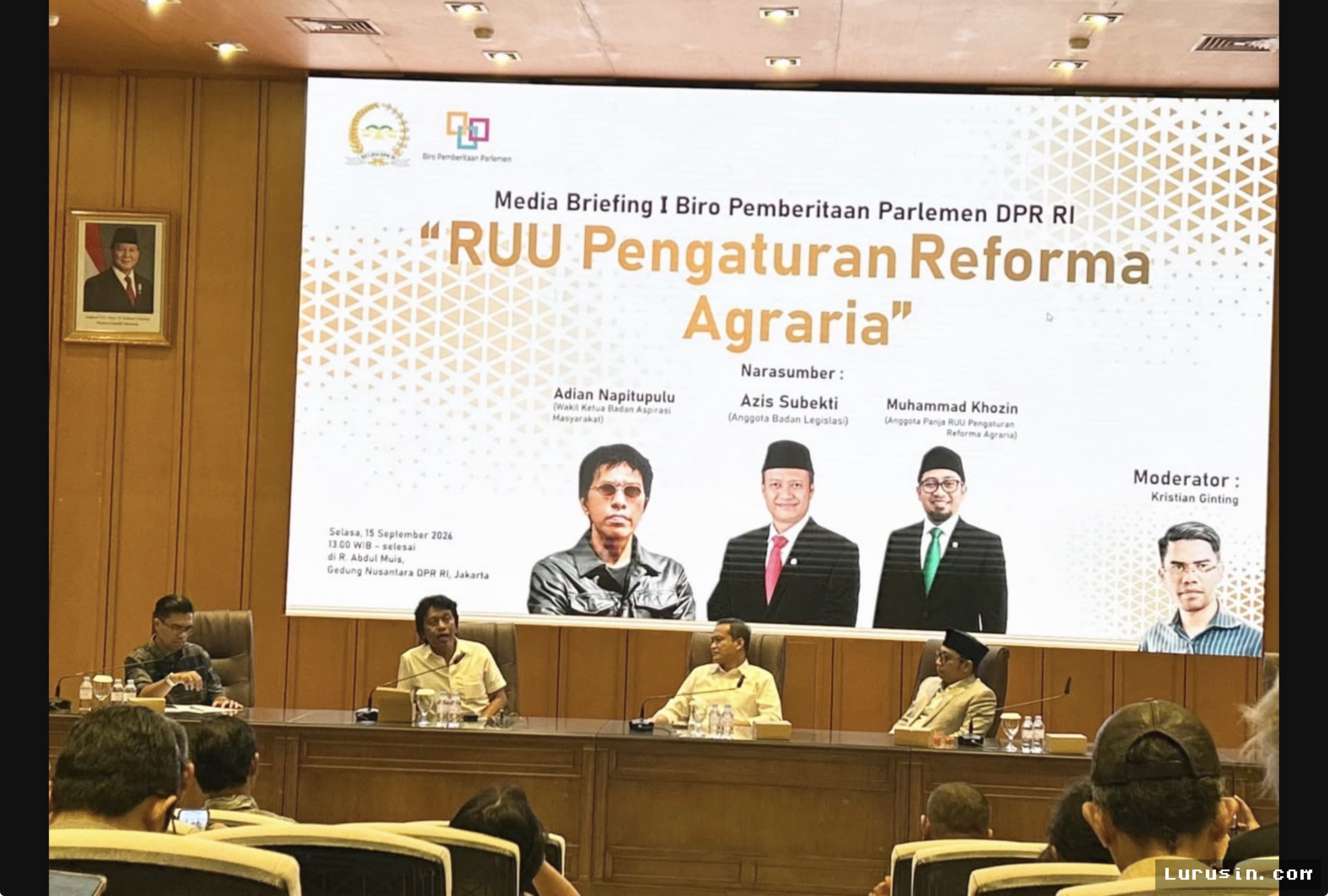Azis Subekti Tegaskan RUU Reforma Agraria Harus Selesaikan Ketimpangan Lahan