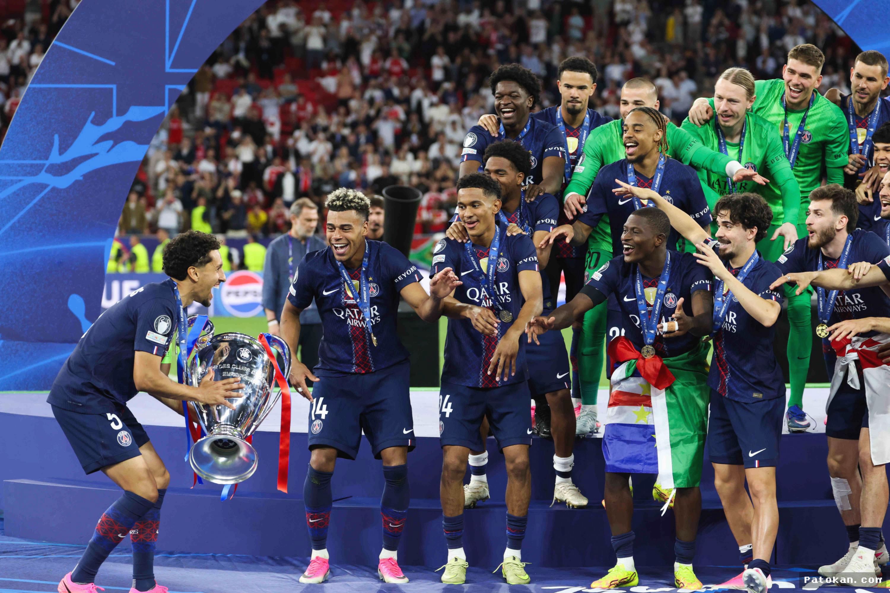 PARIS — PSG Incar Champions League demi Ambisi Treble Historis
