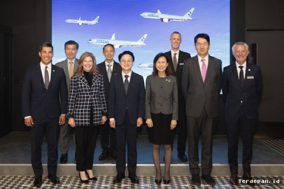SEOUL — Korean Air Finalisasi Pembelian 103 Pesawat Boeing dan Mesin GE