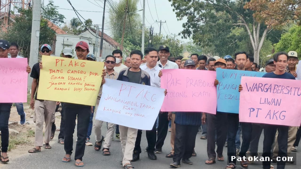 PT AKG Mangkir, Sidang Sengketa Lahan Way Tawar Way Kanan Ditunda