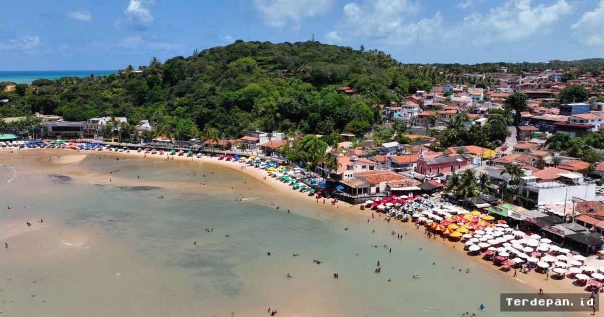 Pantai Pipa di Brasil Menjelma Jadi Destinasi Wisata Unggulan Dunia
