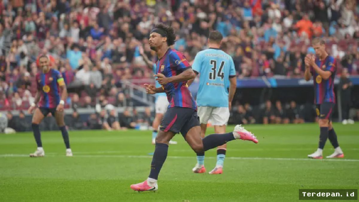 Barcelona Tundukkan Feyenoord di Liga Champions Berkat Gol Karim Adeyemi