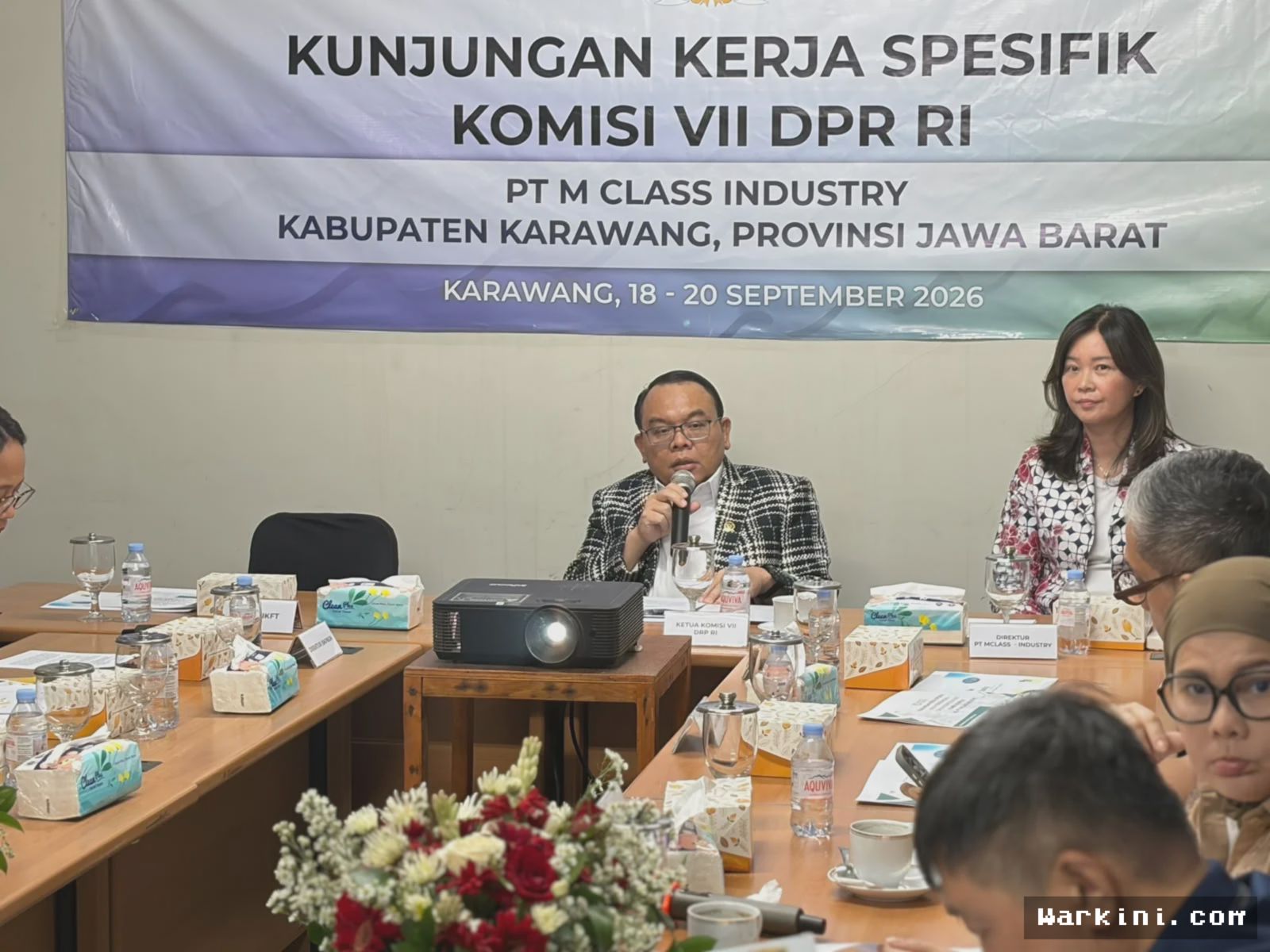 Karawang — Komisi VII DPR Serap Aspirasi PT M-Class Industry
