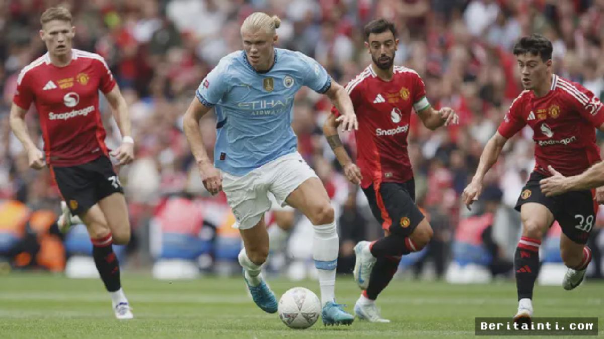 Manchester City Rengkuh Trofi Community Shield Usai Taklukkan MU Lewat Penalti