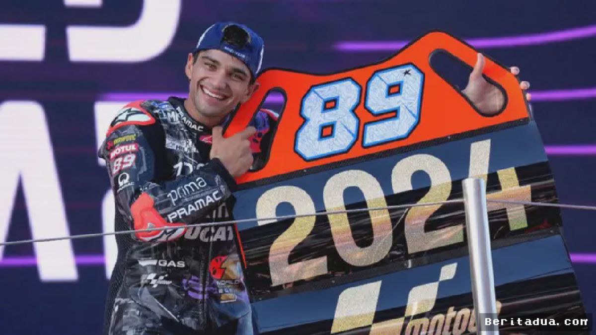 BARCELONA — Jorge Martin Rebut Gelar Juara Dunia MotoGP 2024