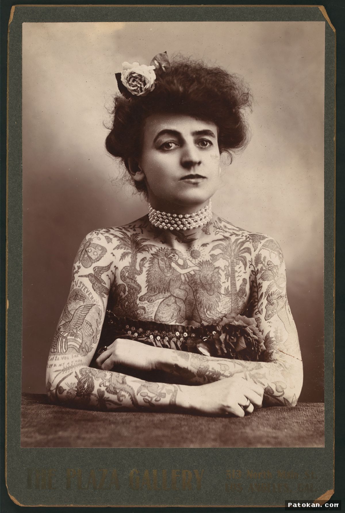 KANSAS — Maud Stevens Wagner Mengubah Sejarah Seni Tato Modern
