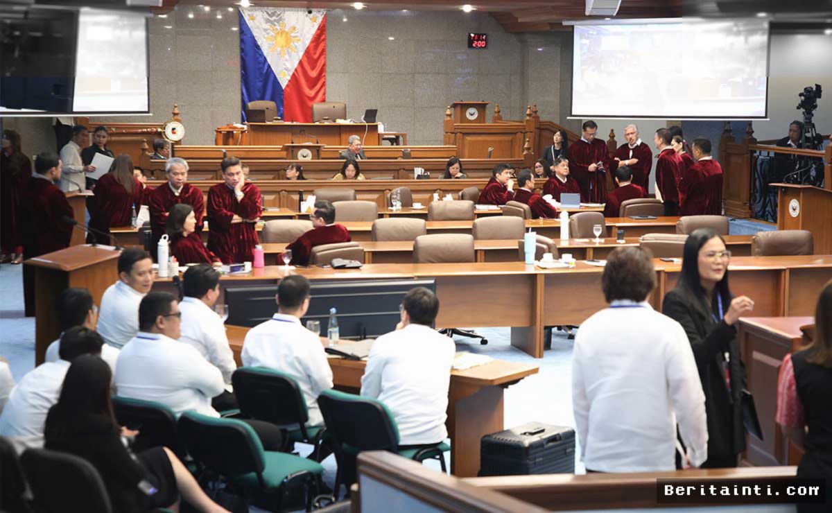 MANILA — Syarat 16 Suara Pemakzulan Sara Duterte Tidak Mutlak