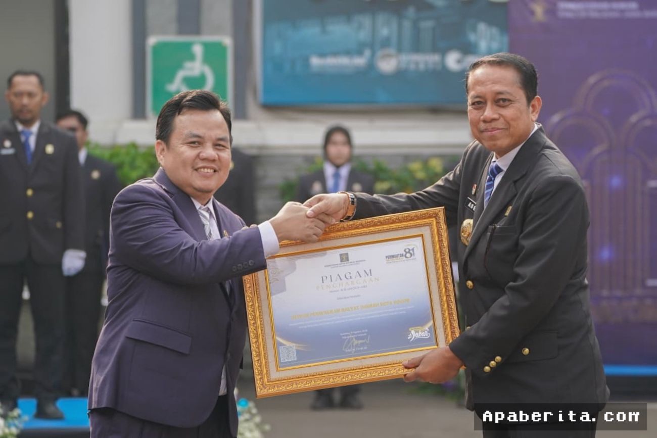 DPRD Kota Bogor Raih Penghargaan Harmonisasi Regulasi dari Kementerian Hukum