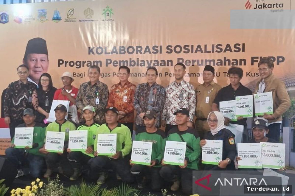 BP Tapera Sosialisasi Rumah Subsidi FLPP Kepada Petugas TPU Tanah Kusir