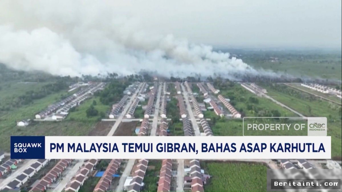 JAKARTA — Wapres Gibran dan DPM Malaysia Bahas Penanganan Asap Karhutla