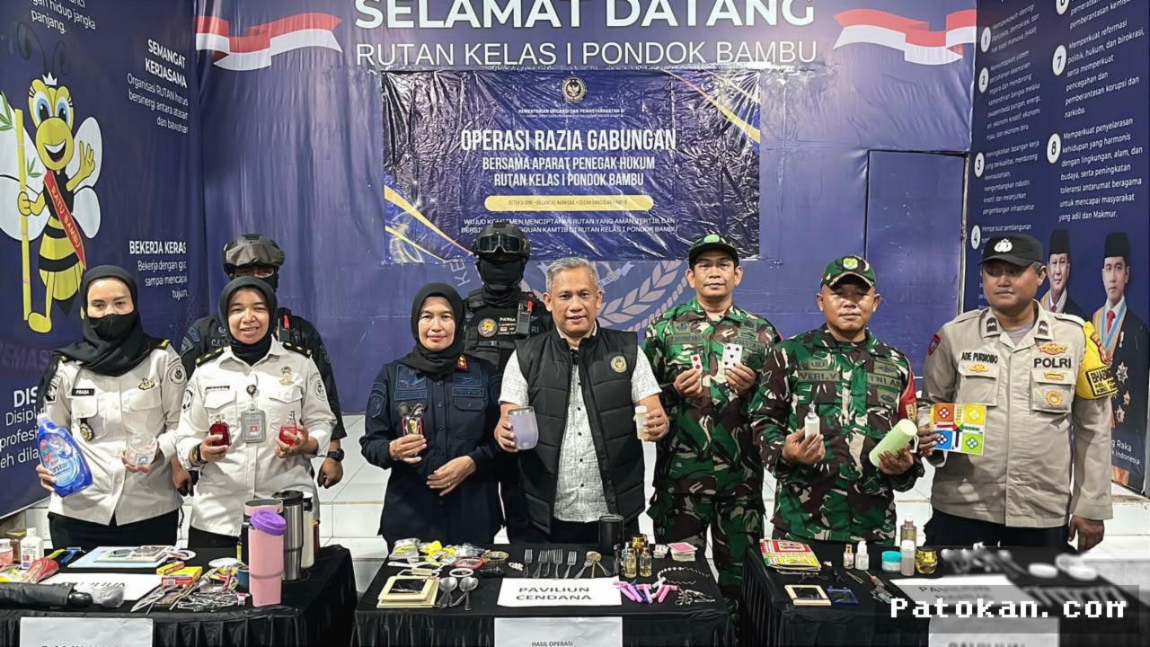 JAKARTA — Ditjen PAS Gelar Razia Dadakan di Rutan Pondok Bambu