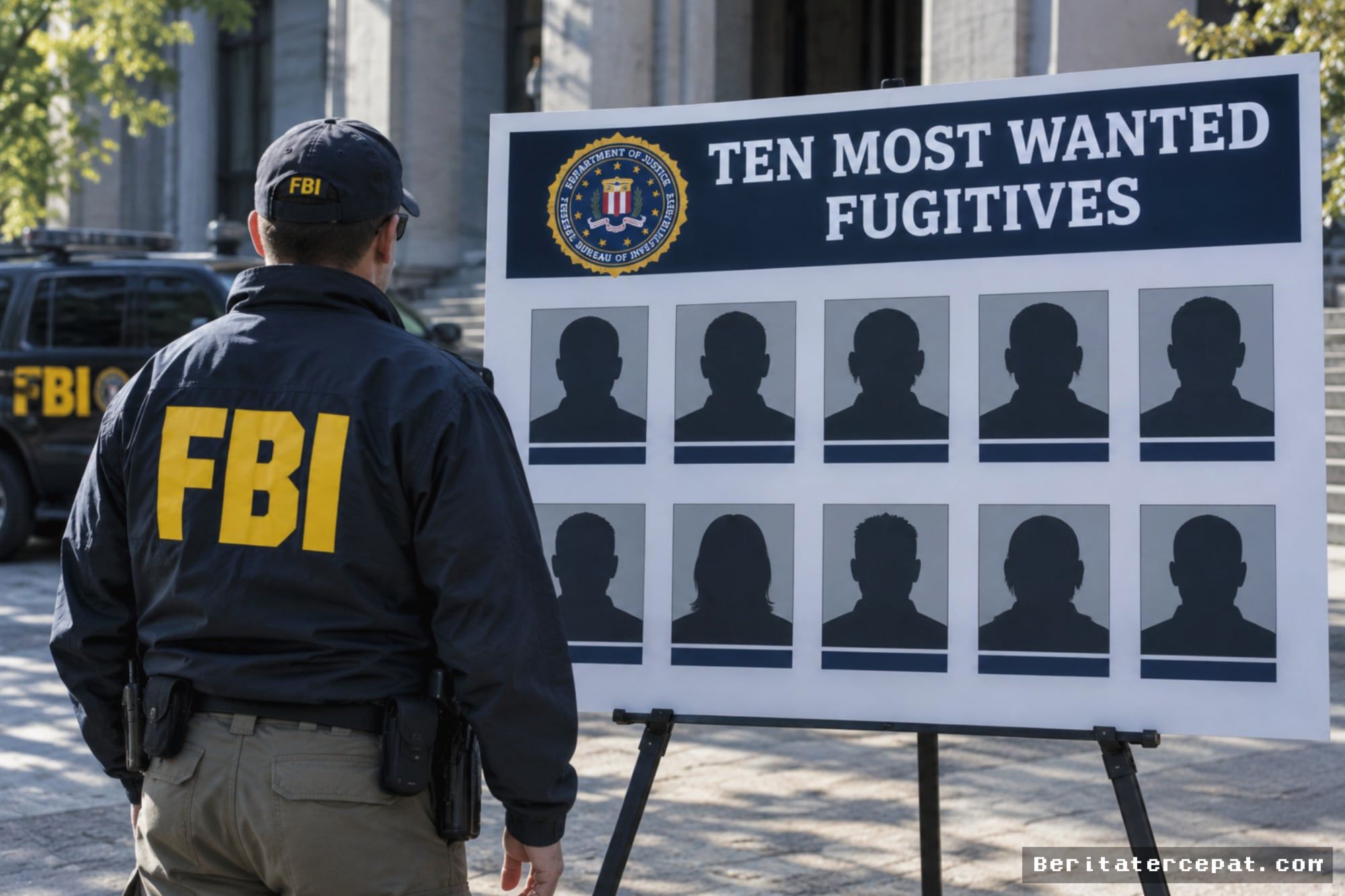WASHINGTON — FBI Perbarui Daftar Ten Most Wanted September 2026