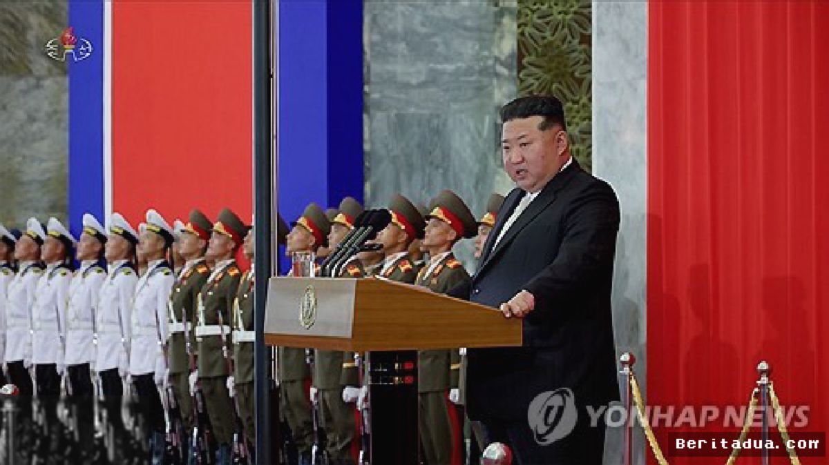 SEOUL — Kim Jong-un Puji Pasukan Korea Utara di Luar Negeri