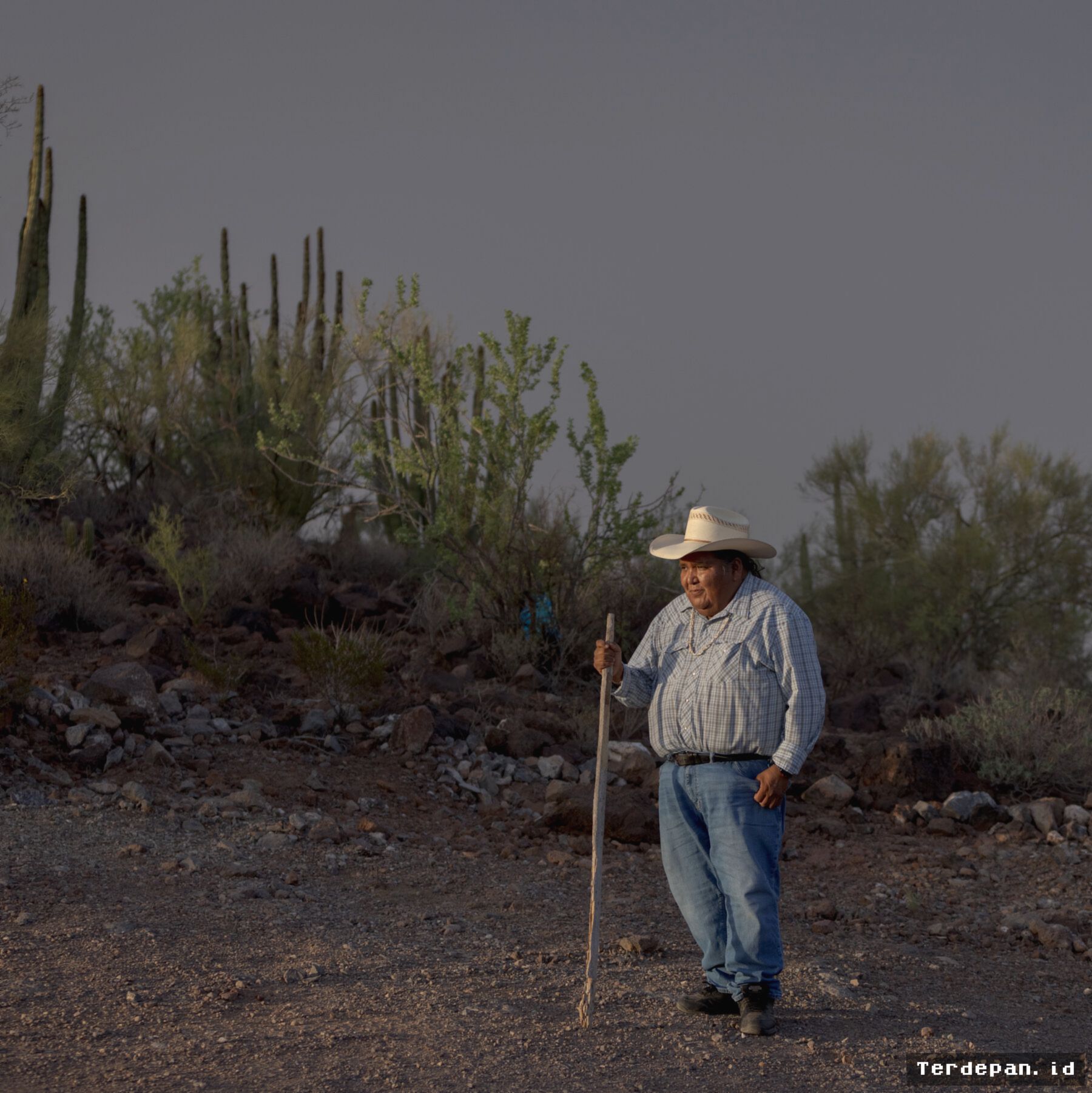 ARIZONA — Suku Tohono O’odham Menolak Pembangunan Tembok Perbatasan