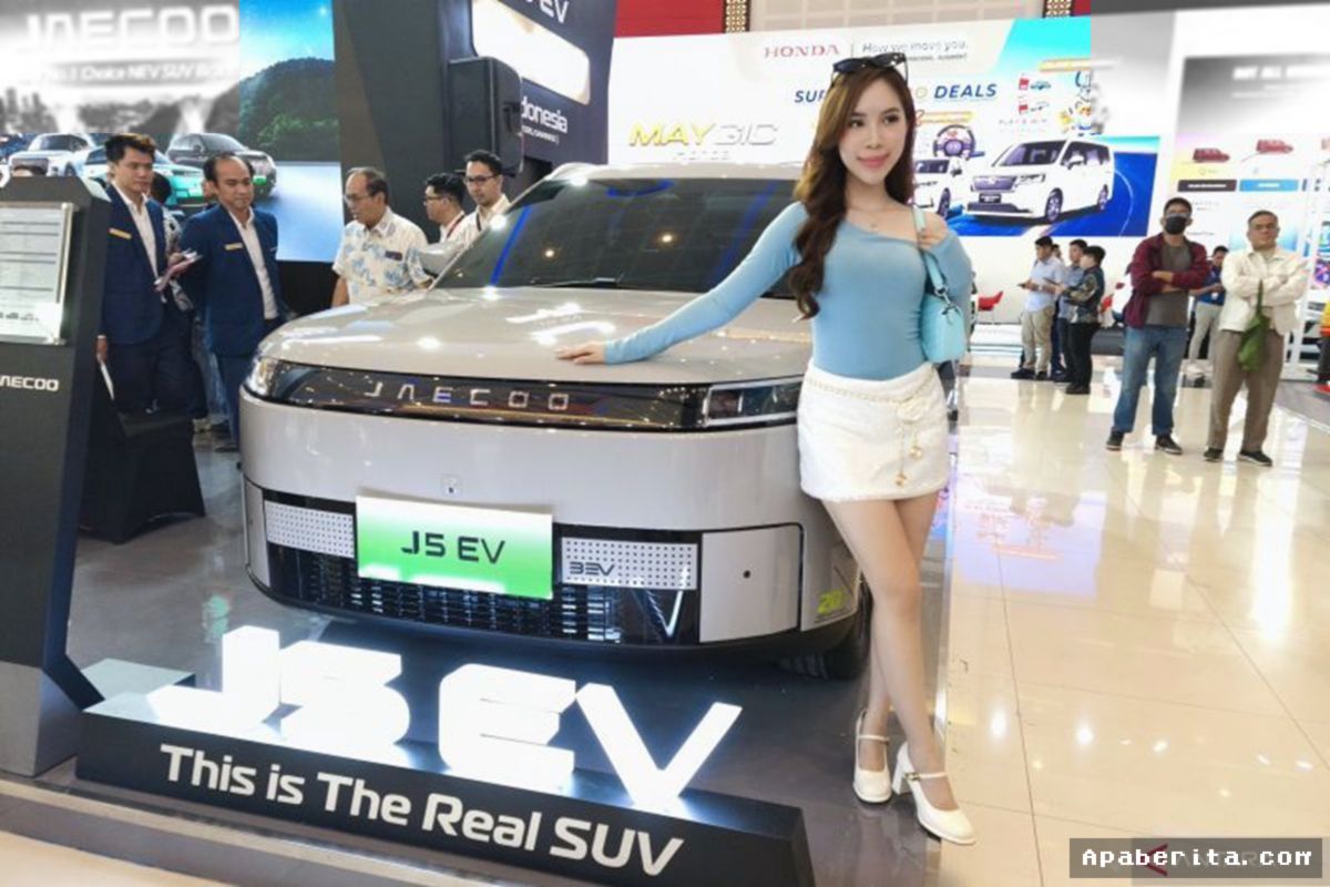 Jaecoo J5 Puncaki Penjualan Mobil Listrik Indonesia hingga Agustus 2026