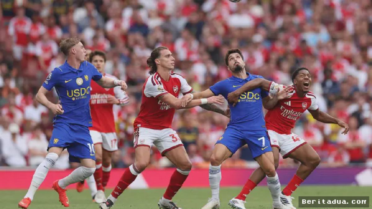 LONDON — Arsenal Tundukkan Chelsea dalam Duel Sengit London Derby