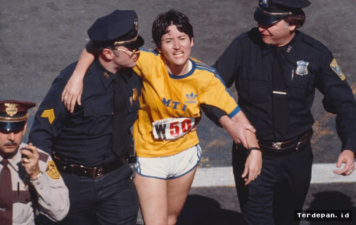 BOSTON — Skandal Rosie Ruiz Menodai Sejarah Bergengsi Boston Marathon 1980