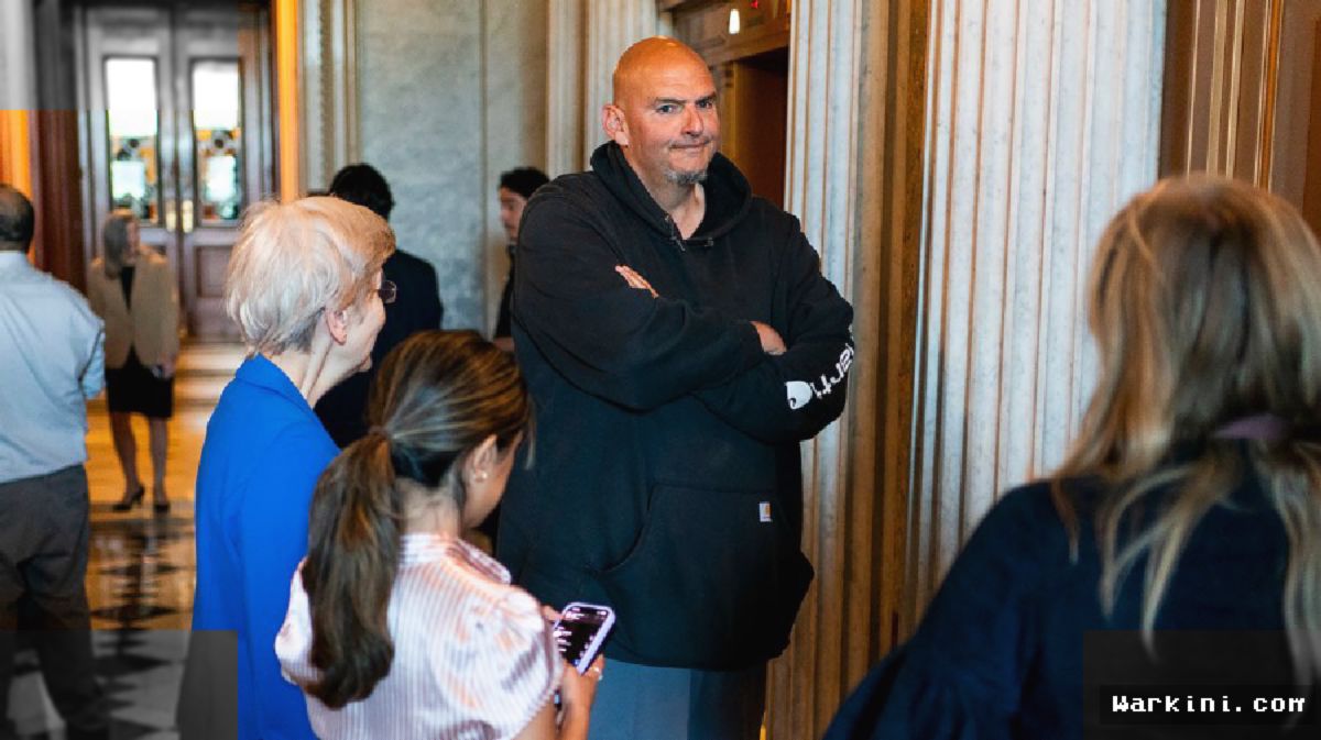 WASHINGTON — Fetterman Puji McCormick dalam Konvensi Partai Republik